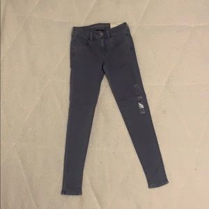 never worn greyish blue jeggings